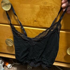 La SENZA Elegant Black Lace Bralette